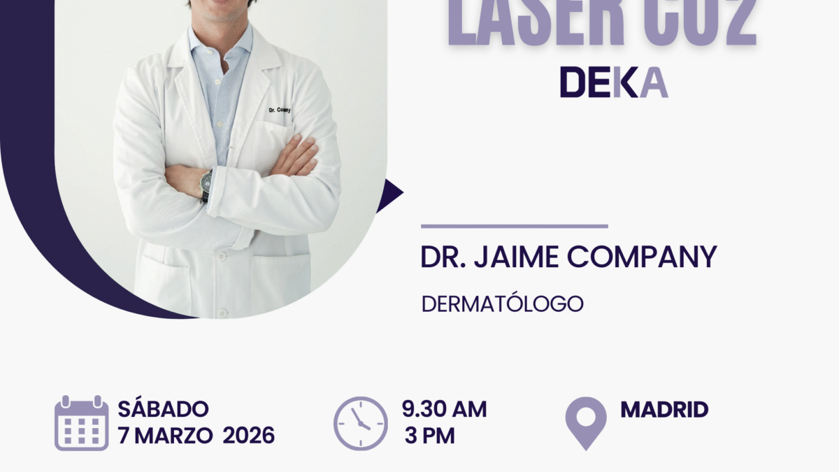 curso laser co2 Madrid Dr. Jaime Company - DEKA