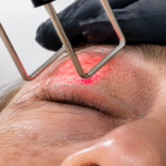 Procedimiento de blefaroplastia láser DEKA